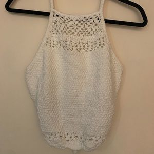 Hollister crochet top